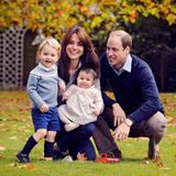 Herzogin Kate und Prinz William mit ihren Kindern Prinzessin Charlotte und Prinz George