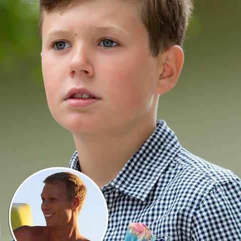 Prinz Christian von Dänemark, Rettungsschwimmer Nick Malcolm