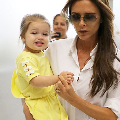 Victoria Beckham + Töchterchen Harper