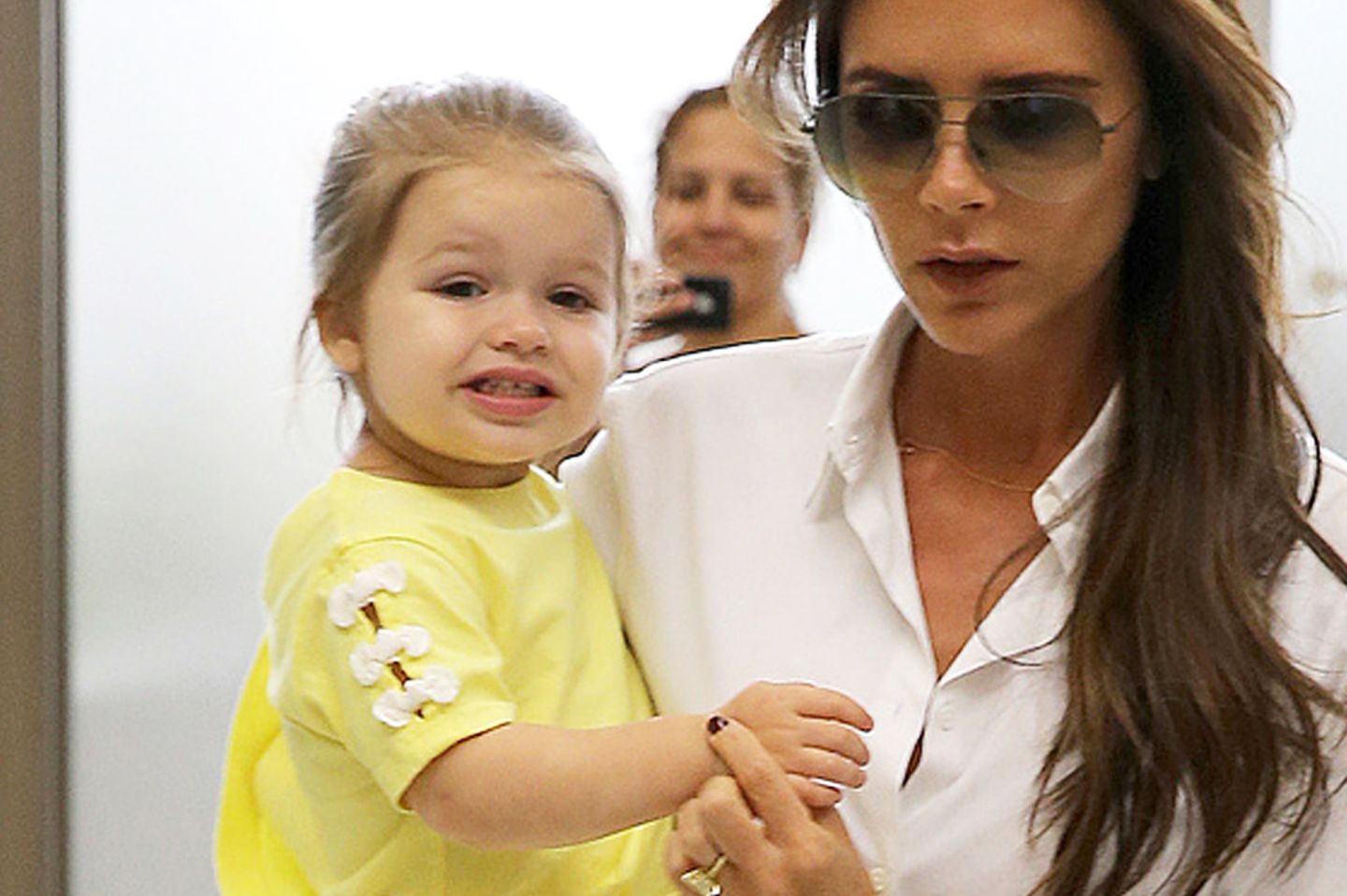 Victoria Beckham + Töchterchen Harper