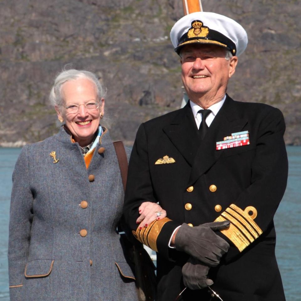 Königin Margrethe und Prinz Henrik besuchten 2015 noch gemeinsam Grönland - in Zukunft wird es solche Bilder wohl nicht mehr geben.
