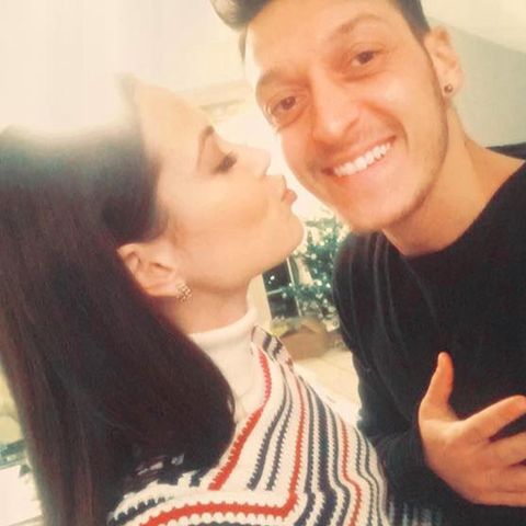 Mandy Capristo, Mesut Özil