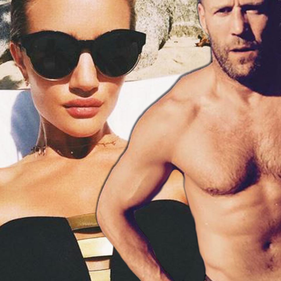 Rosie Huntington-Whiteley + Jason Statham
