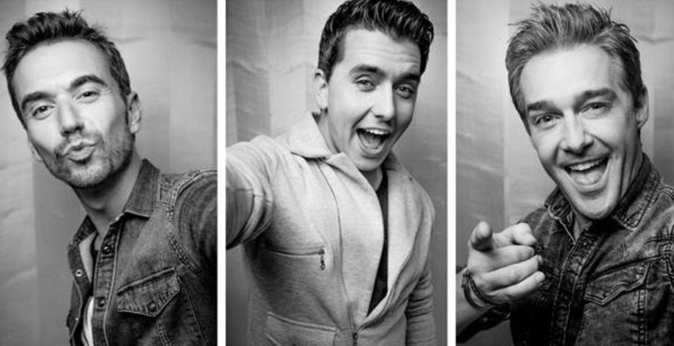Florian Silbereisen: Florian Silbereisen, Jan Smit und Christoff De Bolle sind "Klubbb3". Florian Silbereisen, Jan Smit und Christoff De Bolle sind "Klubbb3".