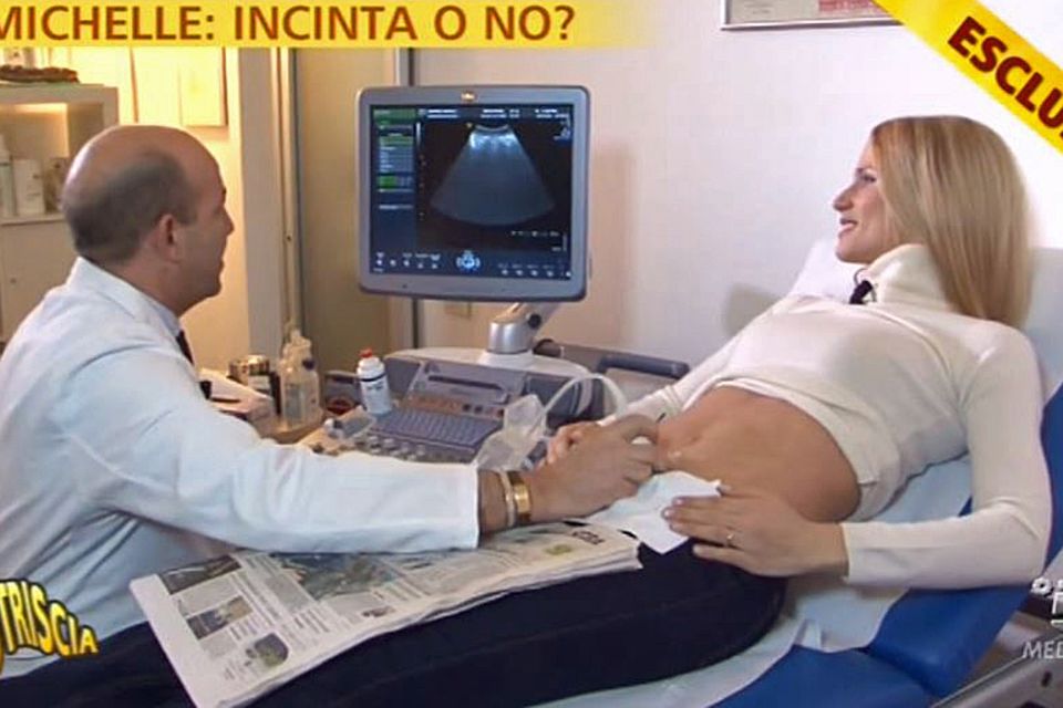 Der Ultraschall zeigt eindeutig: Nicht schwanger