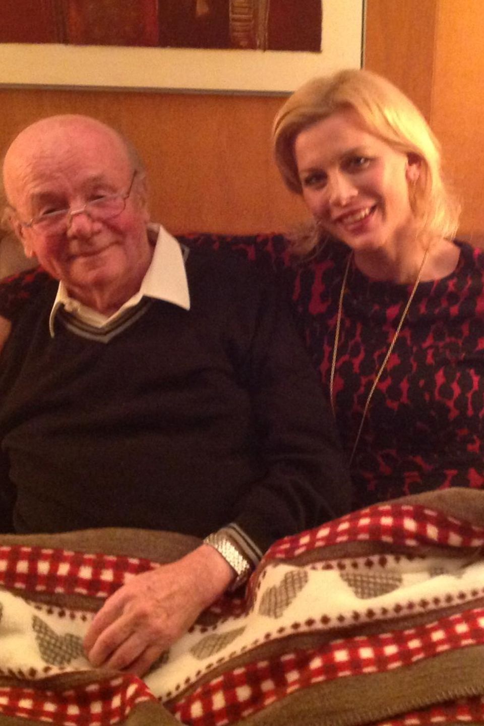 Eva Habermann mit ihrem Vater Gerd Habermann (†) Eva Habermann mit ihrem Vater Gerd Habermann (†)
