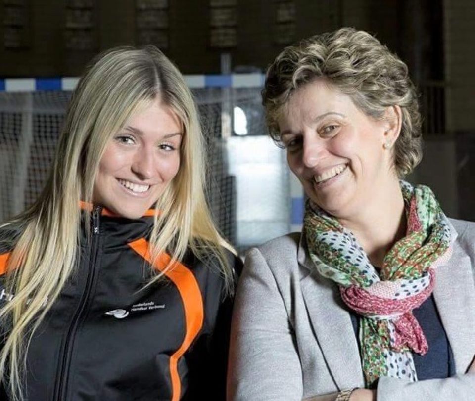Estavana Polman mit ihrer Mutter Winniefred Estavana Polman mit ihrer Mutter Winniefred