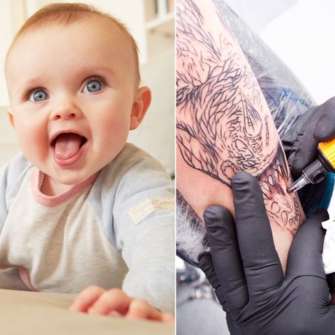 Gefährliche Verwechslung: Warum dieser Vater sein Baby tätowieren lassen möchte