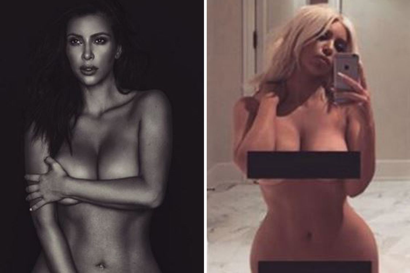 Kim Kardashian  nackt