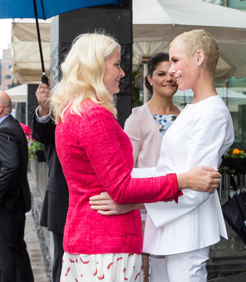Kronprinzessin Mette-Marit mit Gunhild Stordalen Kronprinzessin Mette-Marit mit Gunhild Stordalen