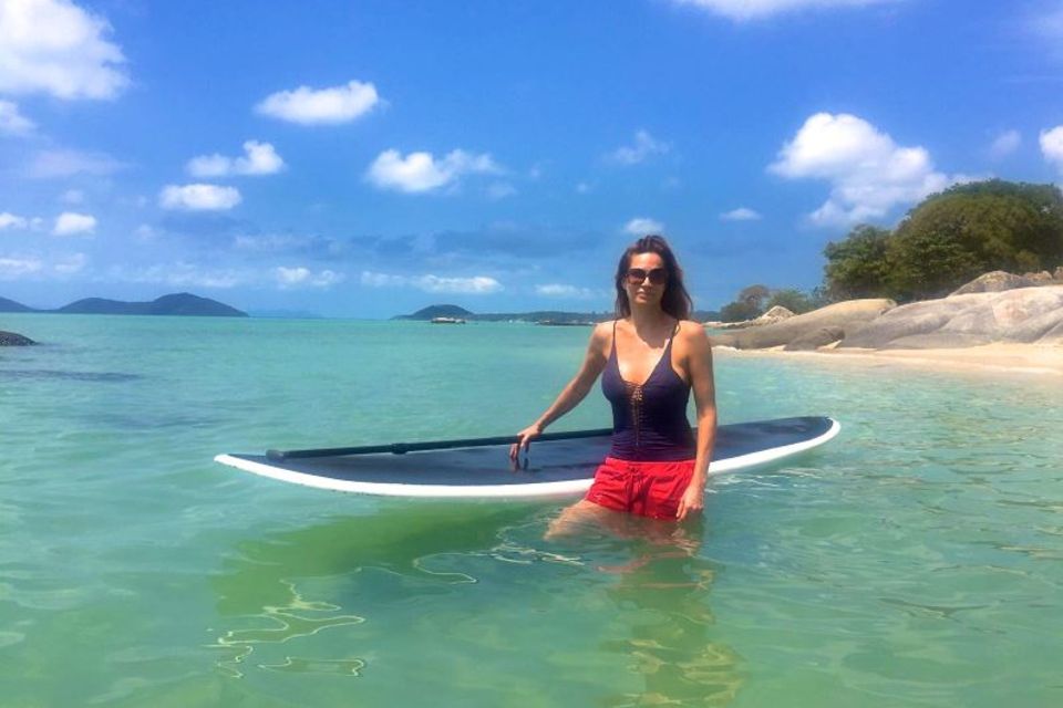 Alexandra Kamp: Alexandra Kamp liebt den südlichen Teil der Insel Koh Samui in Thailand. Alexandra Kamp liebt den südlichen Teil der Insel Koh Samui in Thailand.