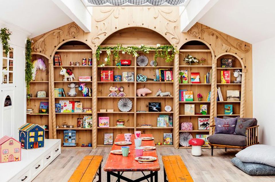 "Au Fudge" in West Hollywood: Das Spielzimmer ist ein Kindertraum. Das Spielzimmer ist ein Kindertraum.