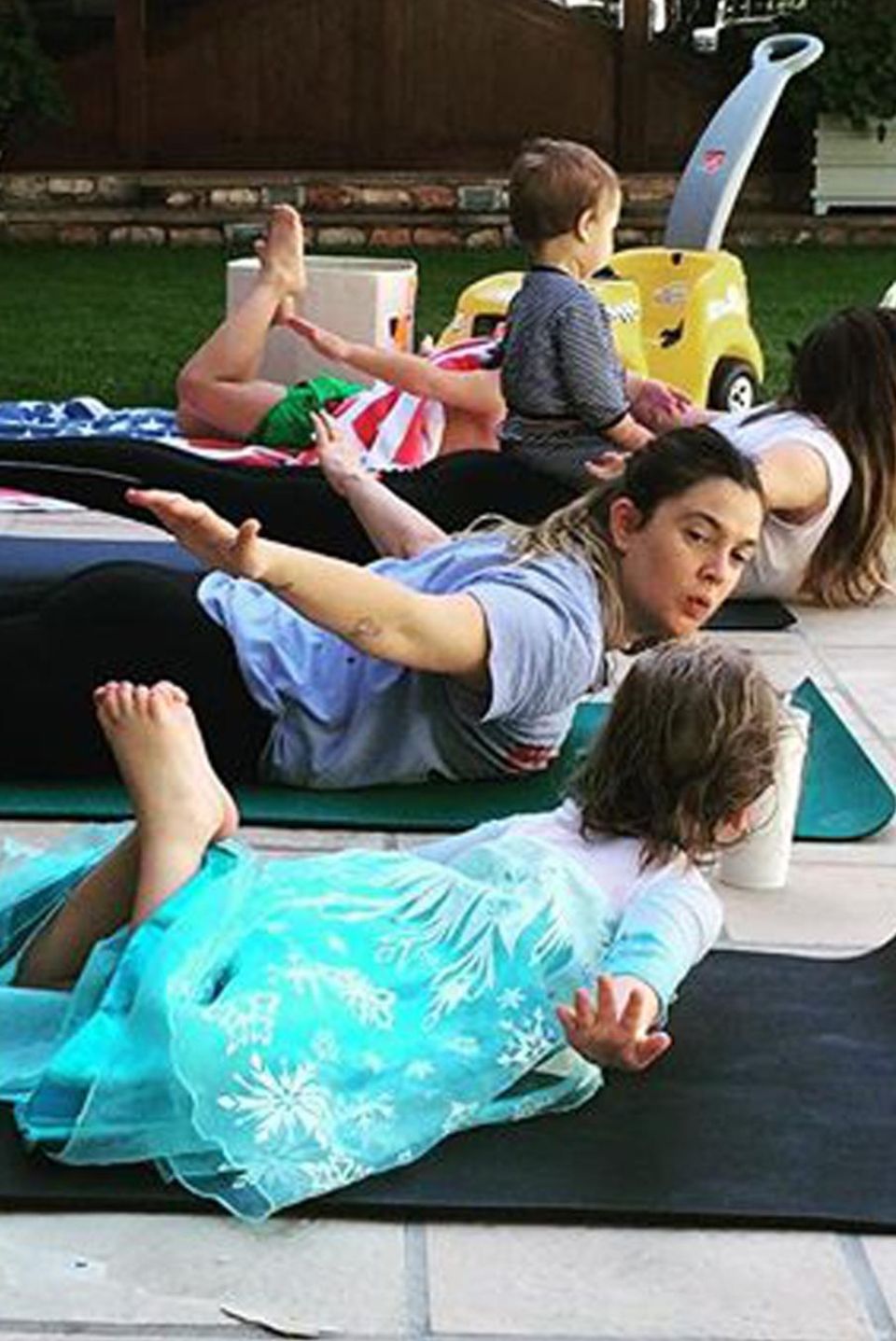 Drew Barrymore mit Tochter Olive Drew Barrymore mit Tochter Olive