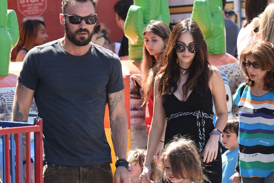 Brian Austin Green, Megan Fox, Bodhi Green, Noah Green Brian Austin Green, Megan Fox, Bodhi Green, Noah Green