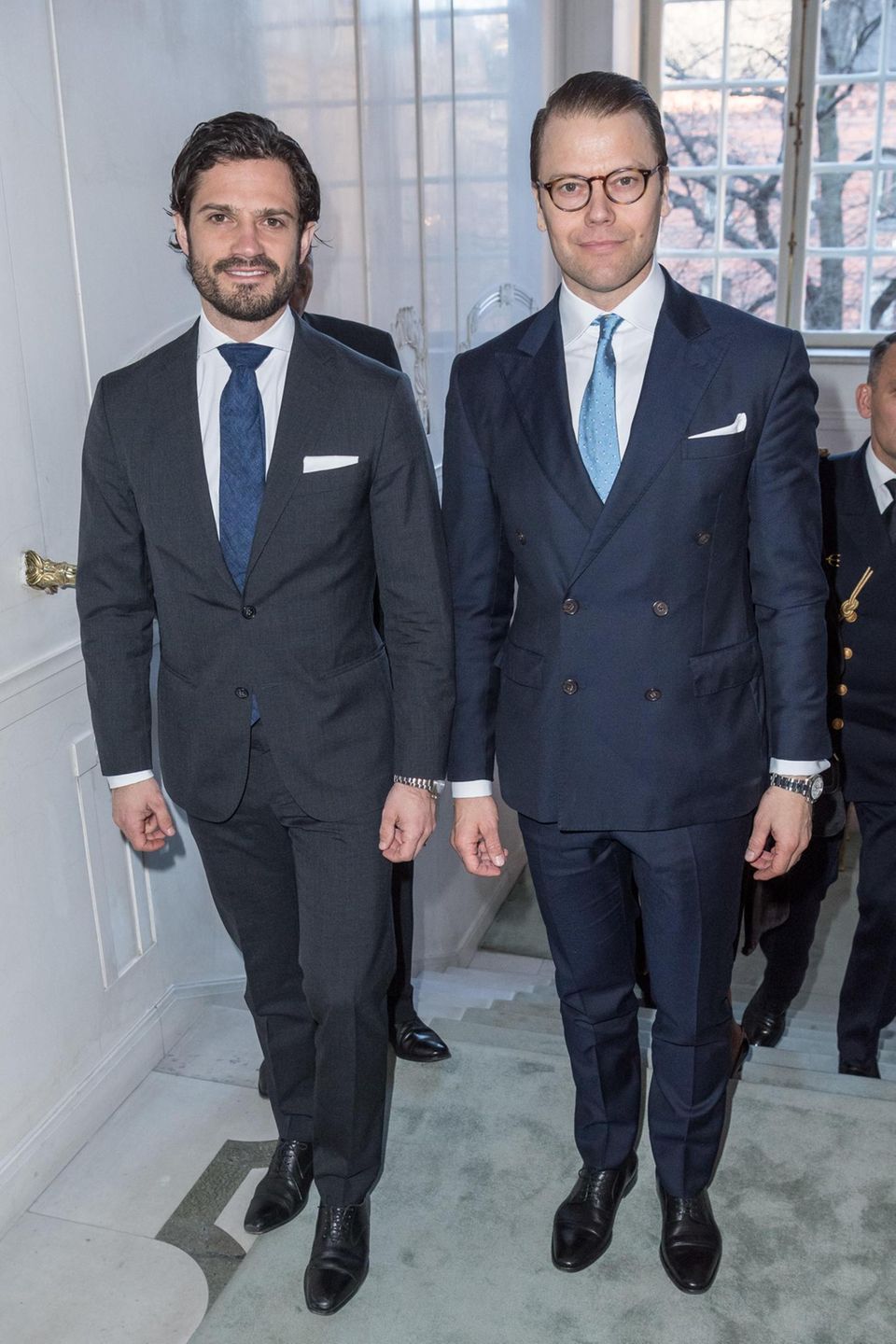 Prinz Carl Philip: Prinz Carl Philip und Prinz Daniel ohne ihre Ehefrauen beim Seminar "Ein Abend über die Ostsee - voller Hoffnung und bedroht" anlässlich des 70. Geburtstag von Schwedens König Carl Gustaf Prinz Carl Philip und Prinz Daniel ohne ihre Ehefrauen beim Seminar "Ein Abend über die Ostsee - voller Hoffnung und bedroht" anlässlich des 70. Geburtstag von Schwedens König Carl Gustaf