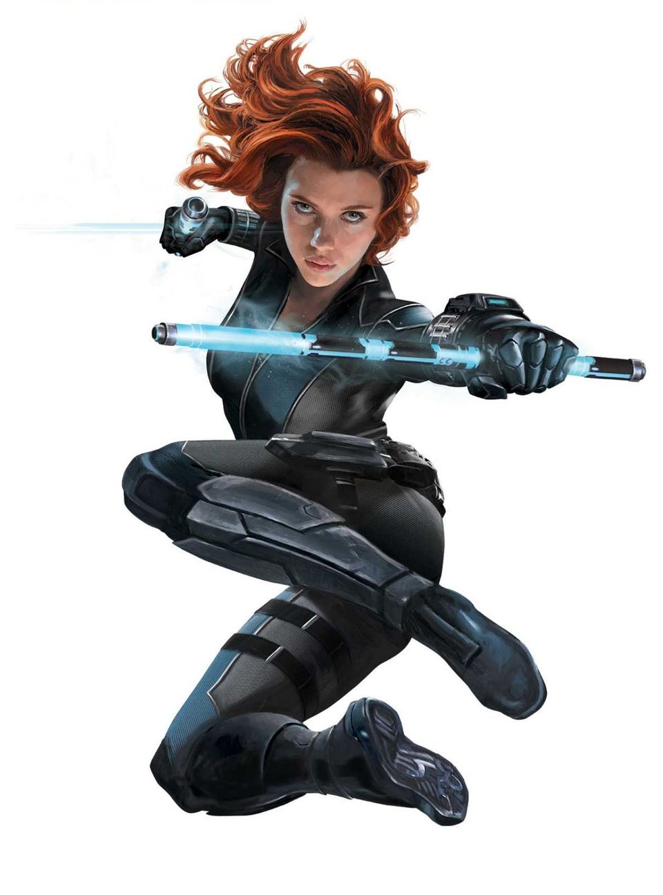 Unschlagbar: Scarlett Johansson in ihrer Rolle als Nahkämpferin und Spionin Black Widow Unschlagbar: Scarlett Johansson in ihrer Rolle als Nahkämpferin und Spionin Black Widow