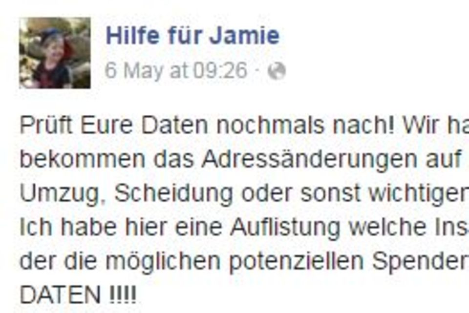 Krebs: Der verzweifelte Hilferuf. Der verzweifelte Hilferuf.