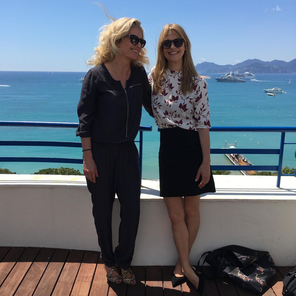 GALA-Society-Kolumnistin Hili Ingehoven traf Heike Makatsch in Cannes.