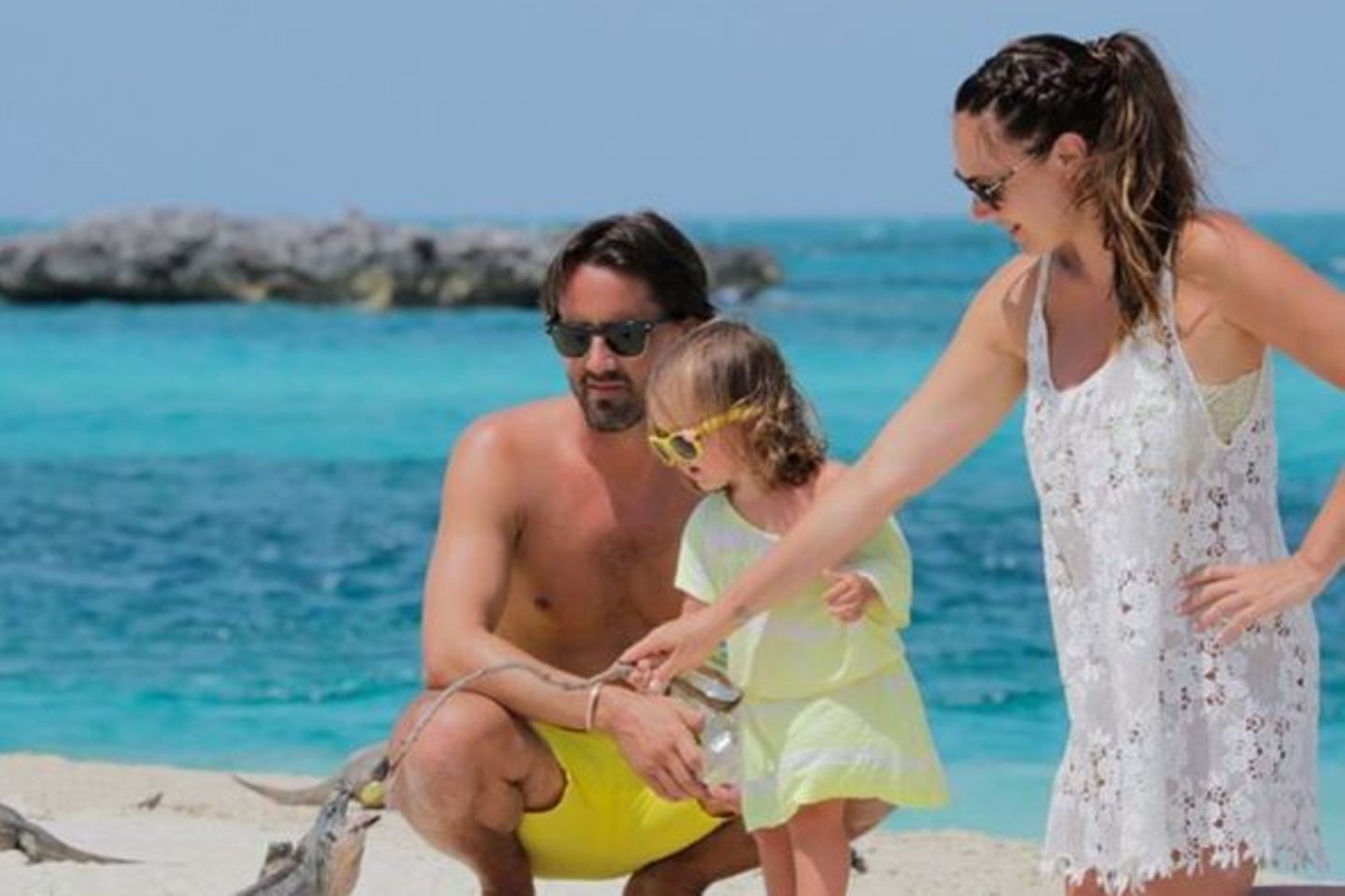 tamara ecclestone und ihre familie im urlaub