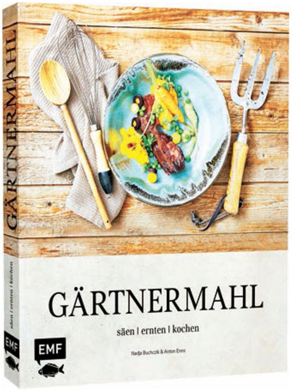 Lavendel-Parfait mit Beeren und Honig: Säen, ernten, kochen ist die Devise der Food-Autoren Nadja Buchczik und Anton Enns. Was Selbstversorgern im besten Falle blüht, sind Delikatessen wie Basilikum-Malfatti oder Rhabarber-Chutney. ("Gärtnermahl", Edition Michael Fischer, 176 S., 24,99 Euro) Säen, ernten, kochen ist die Devise der Food-Autoren Nadja Buchczik und Anton Enns. Was Selbstversorgern im besten Falle blüht, sind Delikatessen wie Basilikum-Malfatti oder Rhabarber-Chutney. ("Gärtnermahl", Edition Michael Fischer, 176 S., 24,99 Euro)