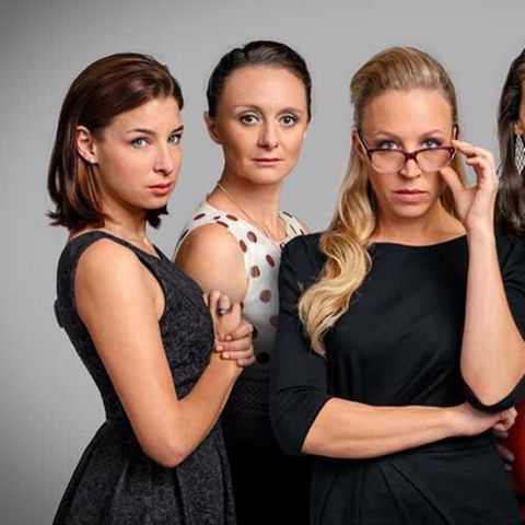 "Vorstadtweiber"-Darstellerinnen Martina Ebm, Gertie Drassl und Nina Proll