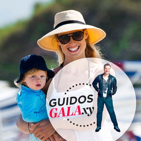 Michelle Hunziker + Tochter Celeste