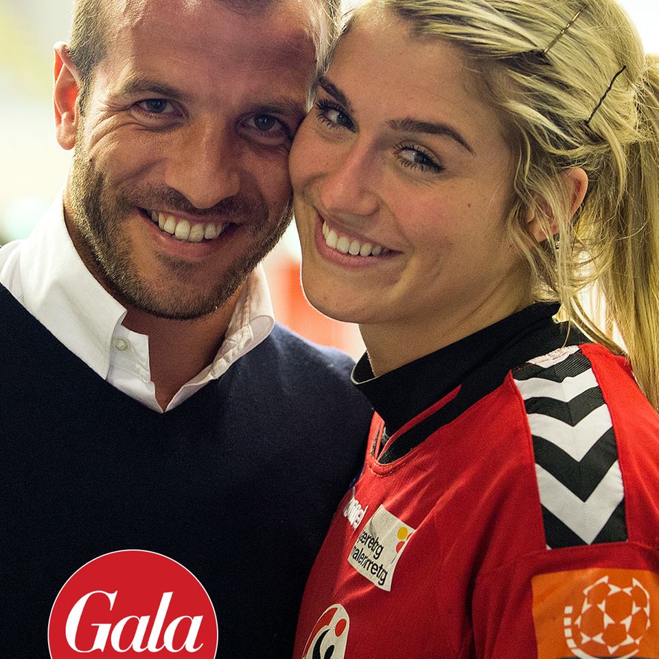 Estavana Polman und Rafael Van der Vaart