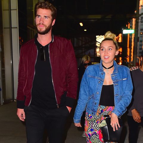 Liam Hemsworth + Miley Cyrus