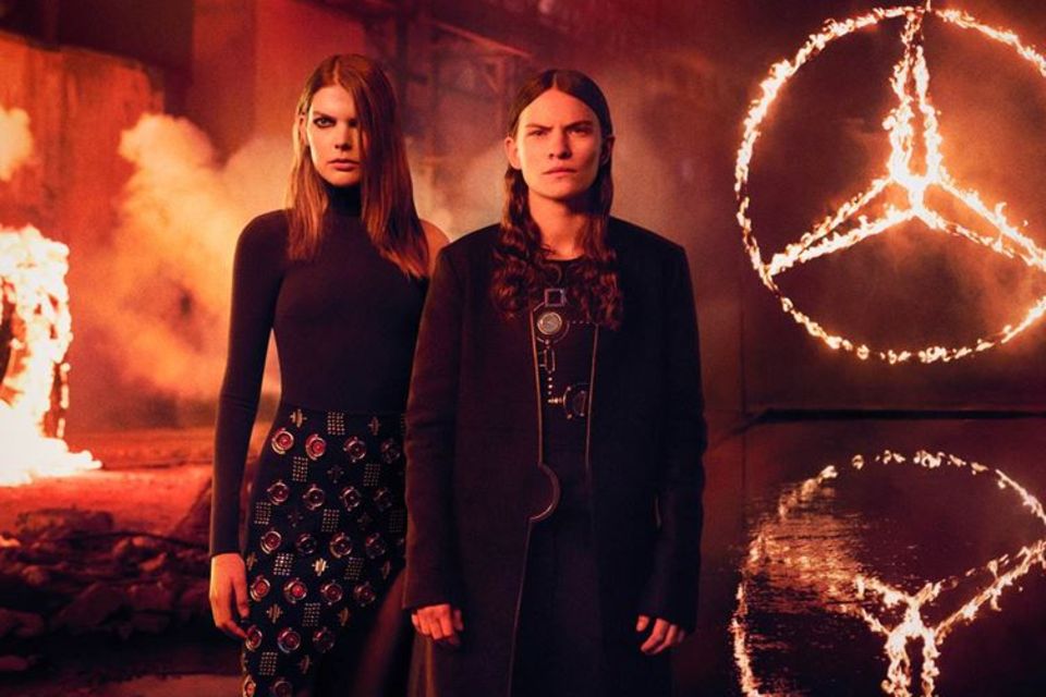 Eliot Sumner: Lucie von Alten und Eliot Sumner für Mercedes Benz Lucie von Alten und Eliot Sumner für Mercedes Benz
