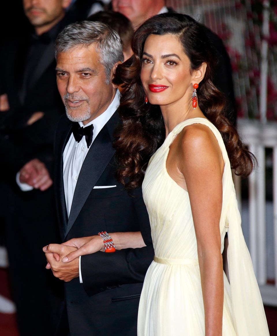 Amal Clooney: Das Traumpaar Amal und George Clooney. Das Traumpaar Amal und George Clooney.