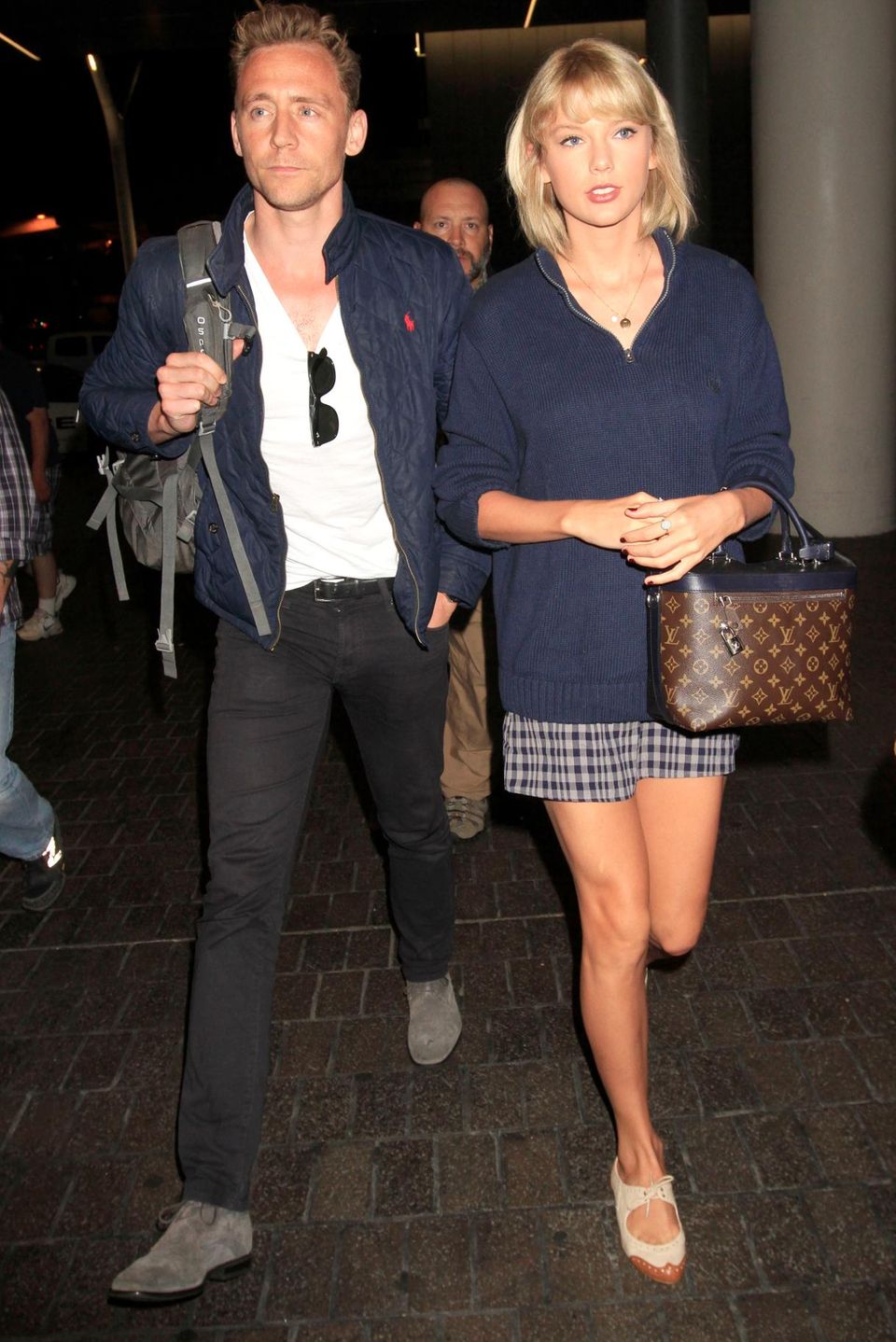 Schauspieler Tom Hiddleston und Sängerin Taylor Swift Schauspieler Tom Hiddleston und Sängerin Taylor Swift