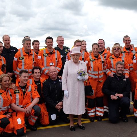 Prinz William, Queen Elizabeth, East Anglian Air Ambulance