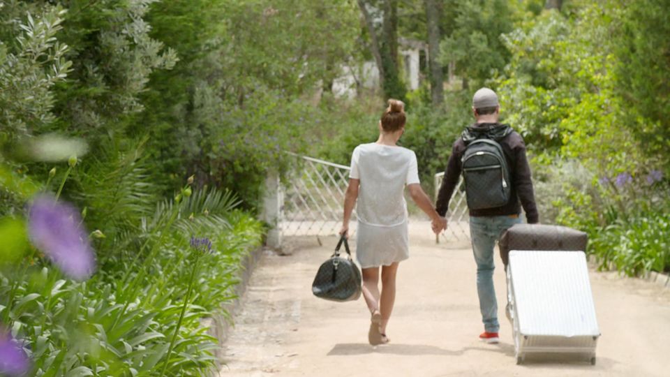 Das Sommerhaus der Stars: Rocco und Angelina verlassen das Haus Rocco Stark und Angelina verlassen "Das Sommerhaus der Stars"