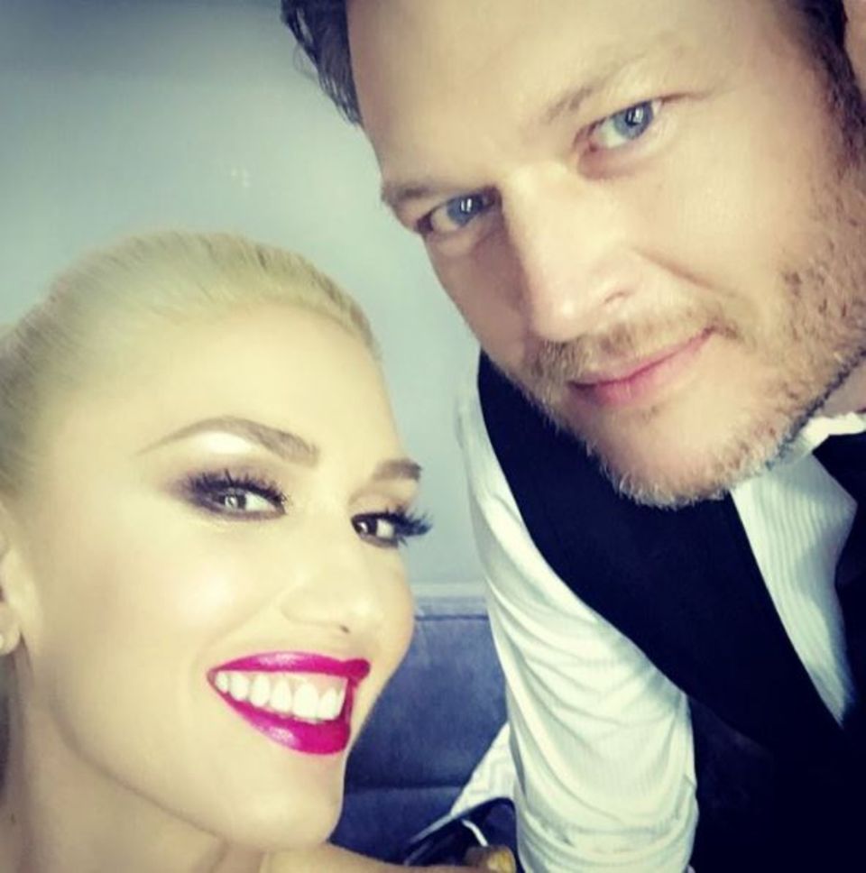 Mit Blake Shelton sieht Sängerin Gwen Stefanie endlich glücklich aus! Mit Blake Shelton sieht Sängerin Gwen Stefanie endlich glücklich aus!