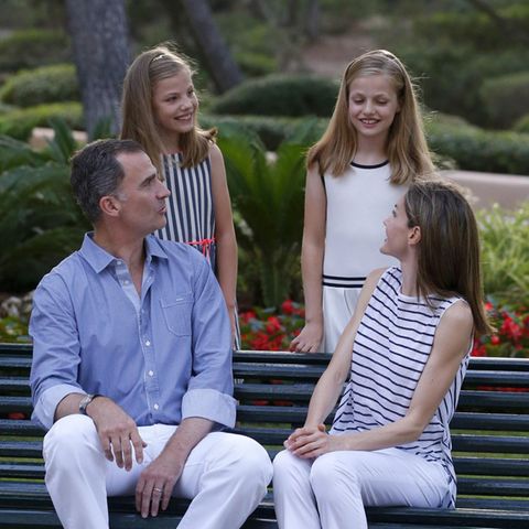 Prinzessin Sofia, Prinzessin Leonor, König Felipe, Königin Letizia