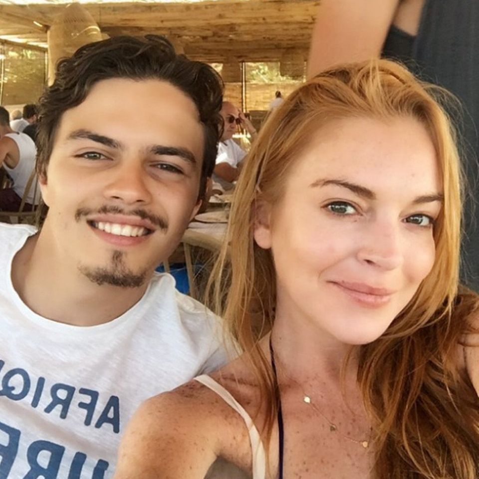Lindsay Lohan und Egor Tarabasov