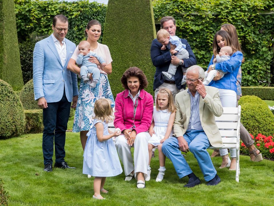 Maxima und Co.: Prinz Daniel, Prinzessin Victoria, Prinz Oscar Prinz Daniel, Prinzessin Victoria, Prinz Oscar