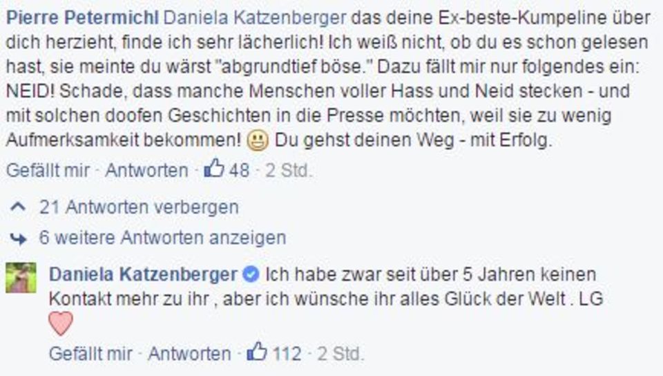 Daniela Katzenberger: Daniela Katzenberger bleibt gelassen. Daniela Katzenberger bleibt gelassen.