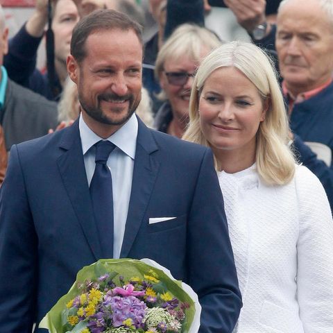 Prinz Haakon mit Ehefrau Mette-Marit