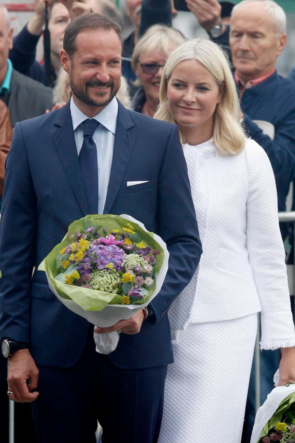Prinz Haakon mit Ehefrau Mette-Marit Prinz Haakon mit Ehefrau Mette-Marit