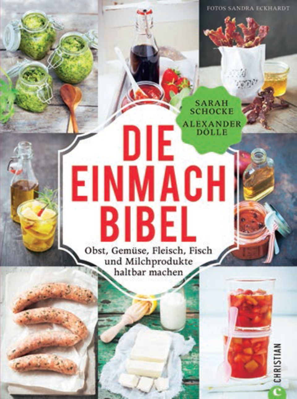 Birnen-Ingwer-Chutney: Obst, Gemüse, Fleisch und sogar Fisch: Die Ökotrophologen Sarah Schocke und Alexander Dölle stellen 325 Ideen und Tipps zum Einkochen vor. Zusätzlich gehen fünf Profiköche ans Eingemachte und verraten ihre liebsten Rezepte ("Die Einmach-Bibel", Christian Verlag, 320 S., 39,99 Euro) Obst, Gemüse, Fleisch und sogar Fisch: Die Ökotrophologen Sarah Schocke und Alexander Dölle stellen 325 Ideen und Tipps zum Einkochen vor. Zusätzlich gehen fünf Profiköche ans Eingemachte und verraten ihre liebsten Rezepte ("Die Einmach-Bibel", Christian Verlag, 320 S., 39,99 Euro)