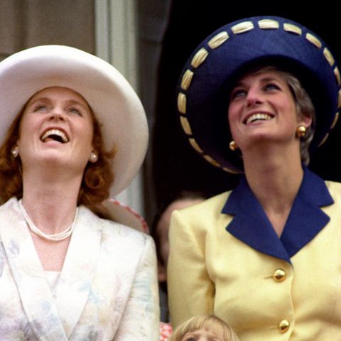 Sarah Ferguson + Prinzessin Diana (Archiv 1991)