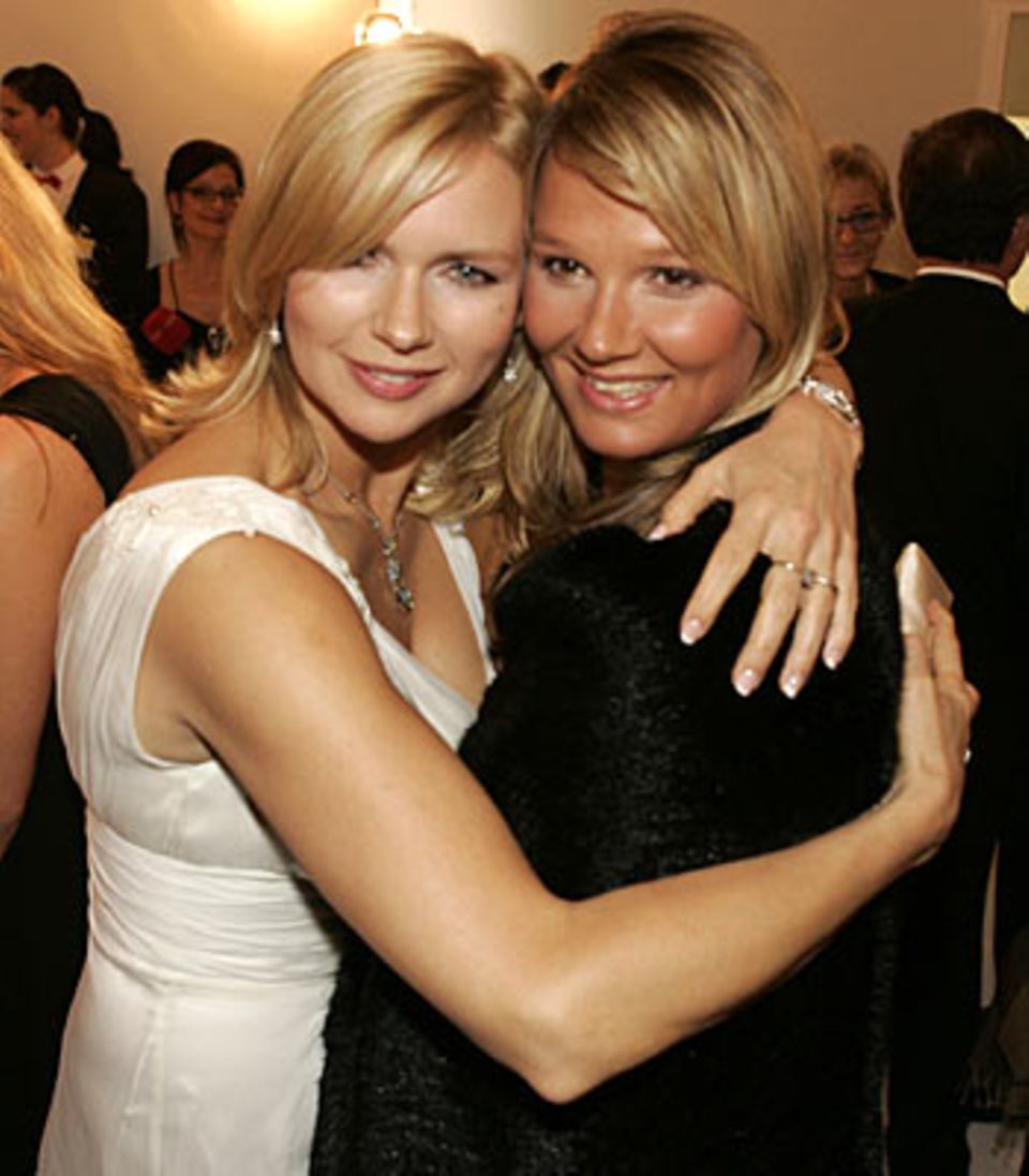 Veronica Ferres und Franziska van Almsick Veronica Ferres und Franziska van Almsick