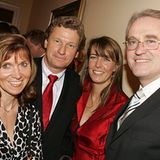 Bernd Buchholz und Ehefrau Inga Jensen-Buchholz und Bernd Kundrun mit Ehefrau Viola