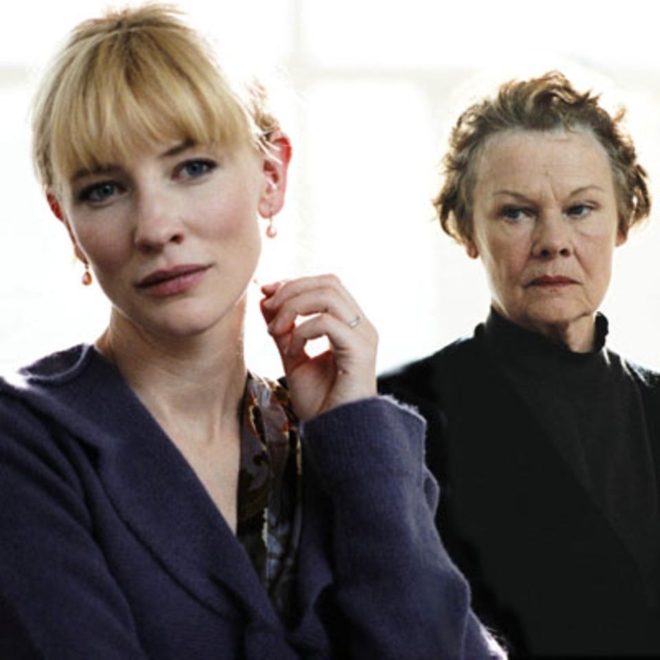 Szenenbild aus "Tagebuch eines Skandals", Cate Blanchett und Dame Judi Dench Szenenbild aus "Tagebuch eines Skandals", Cate Blanchett und Dame Judi Dench