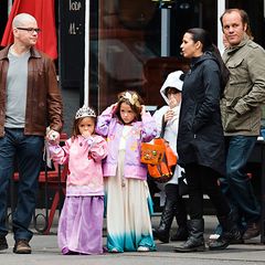 Matt Damon macht sich mit seiner Familie auf Süßigkeiten-Streifzug.