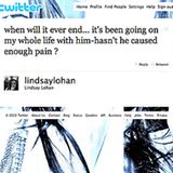 22. April 2010: Der Streit zwischen Lindsay Lohan und ihrem Vater Michael Lohan erreicht seinen vorläufigen Höhepunkt.