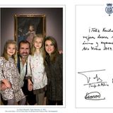 16. Dezember 2013  Prinzessin Sofia, Prinz Felipe, Prinzessin Leonor und Prinzessin Letizia senden Weihnachtsgrüße aus dem spanischen Königshaus.