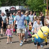 Die dänische Kronprinzenfamilie macht einen Ausflug ins Legoland nach Billund.