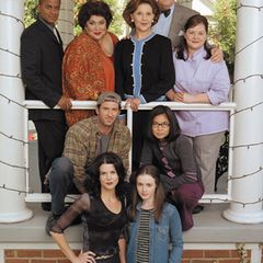 Die Stars von Starshollow: Michelle, Miss Patty, Emiliy & Richard Gilmore, Sookie, Luke, Lane und natürlich die "Gilmore Girls"